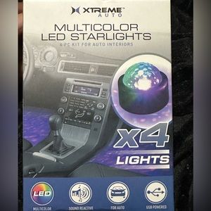New still in the box Led starlights car interiors